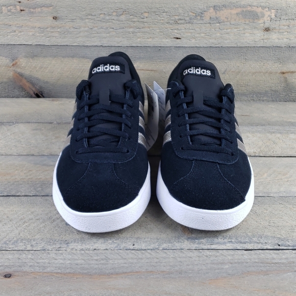 adidas VL Court 2.0 Casual Skateboarding Sneakers - Picture 4 of 9